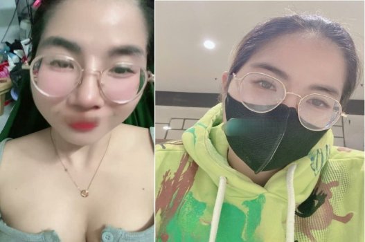 Gái dâm nói vài câu đã vạch vùng kín ra